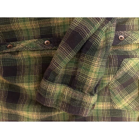 BDG Urbin Outfitters Women's Size Large 100% Cotton Flannel Shirt Button Down - Picture 5 of 6